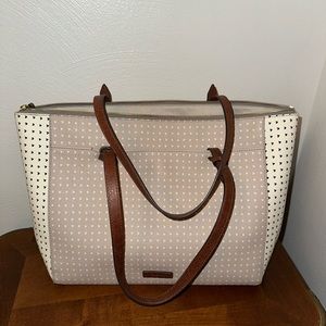 Leather Fossil Tote